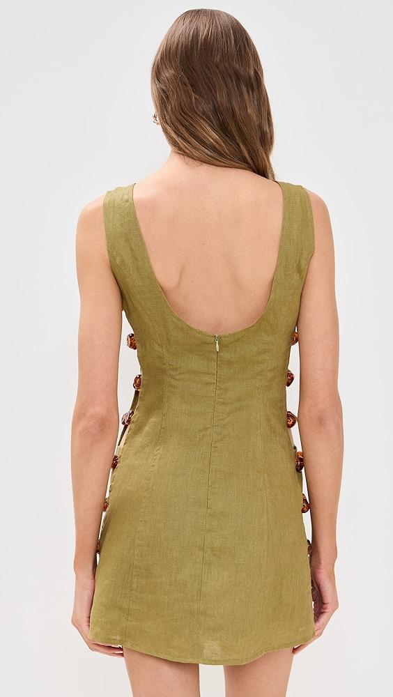 VRG GRL Tia Linen Mini Dress | Shopbop Product Image