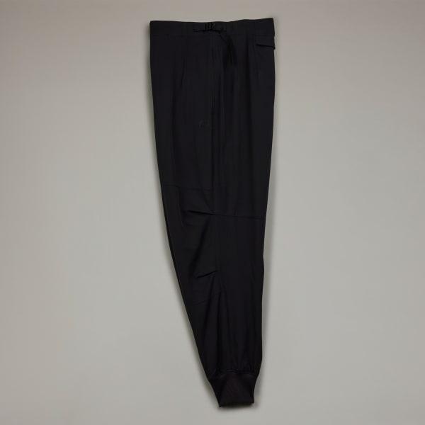 adidas Y-3 Rayon Twill Elasticated Cuff Pants Black S Womens Product Image