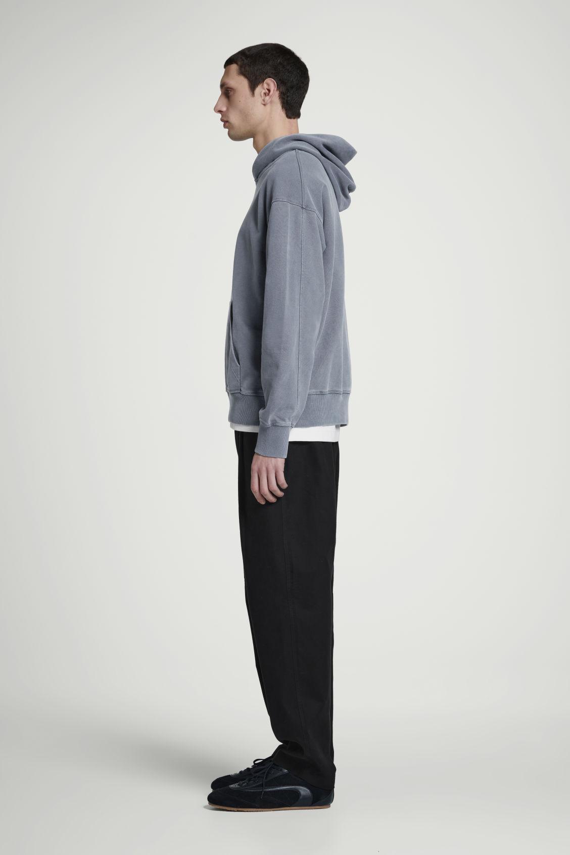 WASHED COTTON-JERSEY HOODIE Product Image