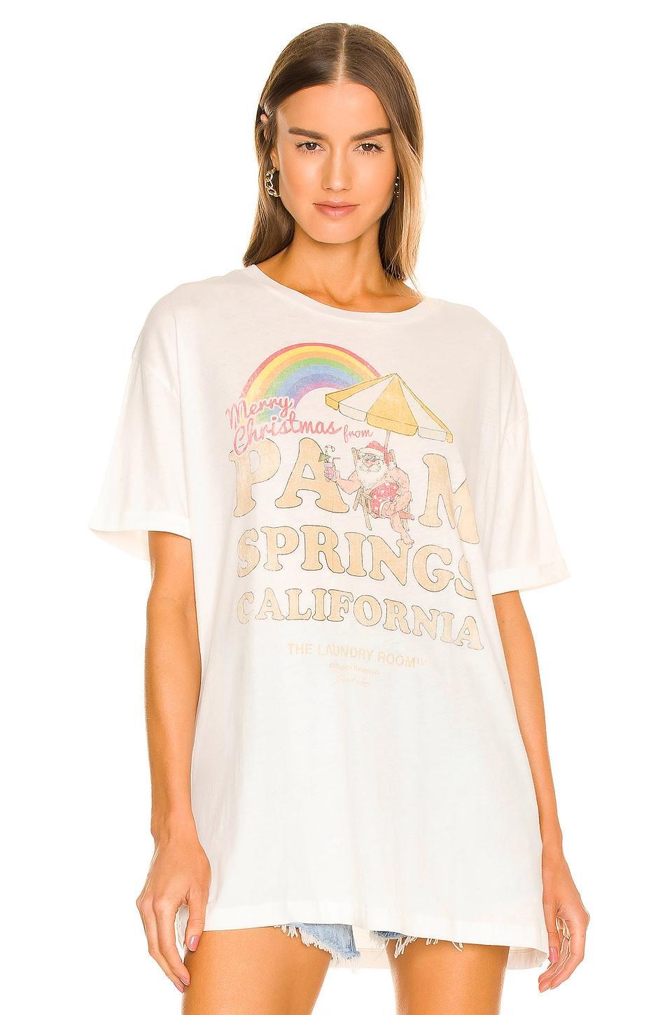 Palm Springs Christmas Oversized Tee The Laundry Room Product Image