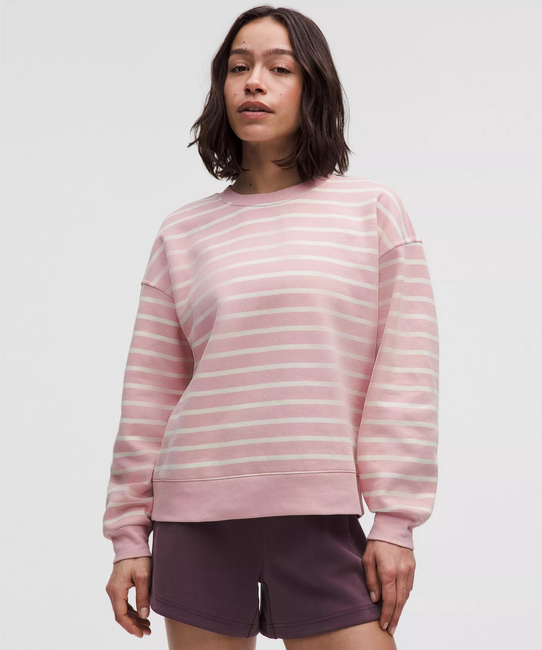 Perfectly Oversized Fleece Crewneck Pullover Product Image