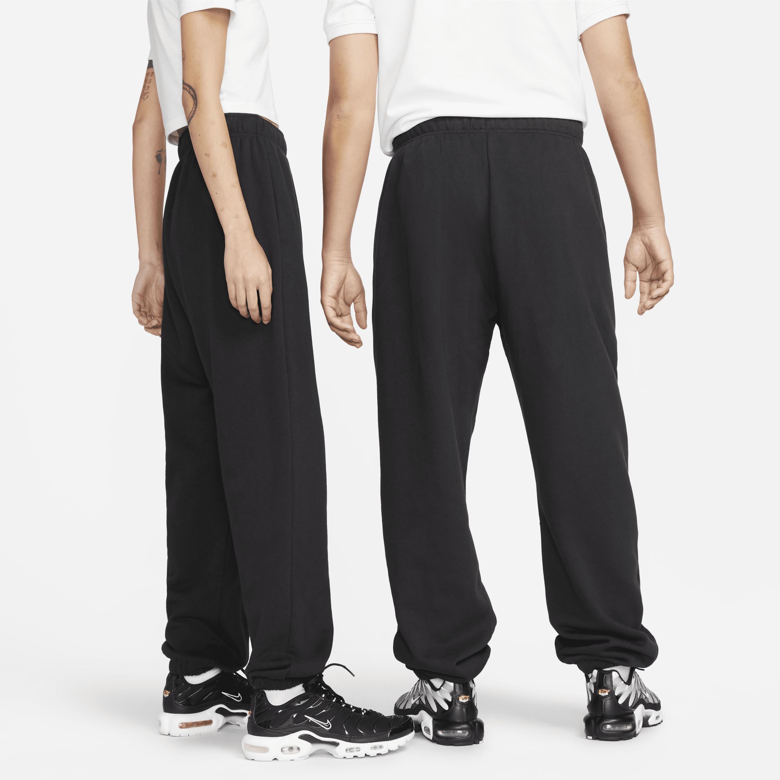 Women's Nike Sportswear Oversized Club Fleece Sweatpants, Size: Small, Black Product Image