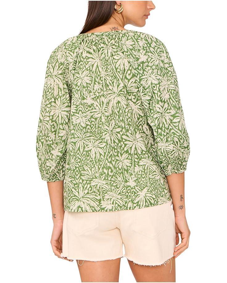 Women's Vince Camuto Raglan Sleeve Button Down Blouse Product Image