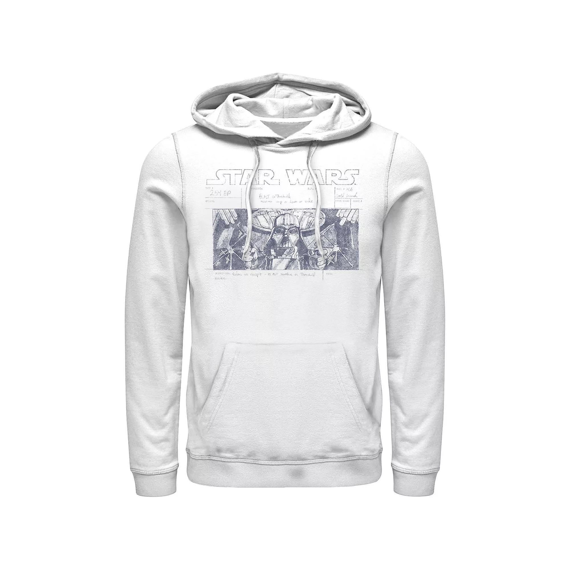 Men's Star Wars Death Star Run Hoodie, Size: XXL, White Product Image