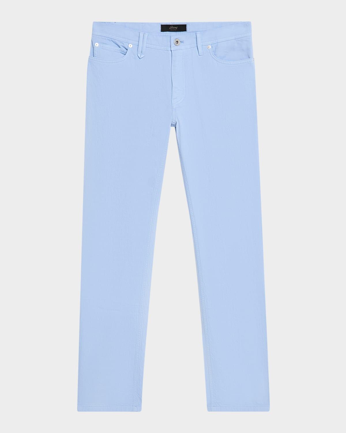 Mens Denim Five-Pocket Pants Product Image
