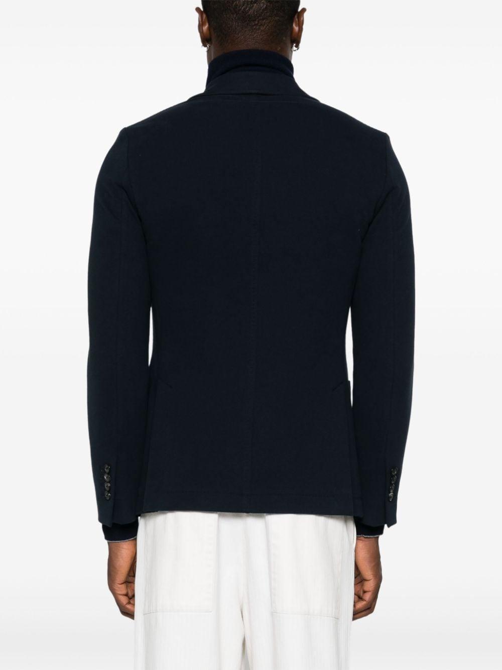 Circolo 1901 Single Breasted Blazer Cashmere Touch - Oxford Blue Product Image