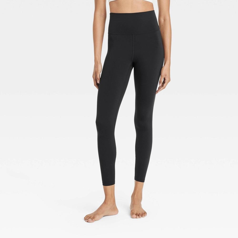 Womens Everyday Soft Ultra High-Rise Core Capri Leggings - All In Motion Black S: Moisture Wicking, Quick Dry, UPF 50+ Product Image