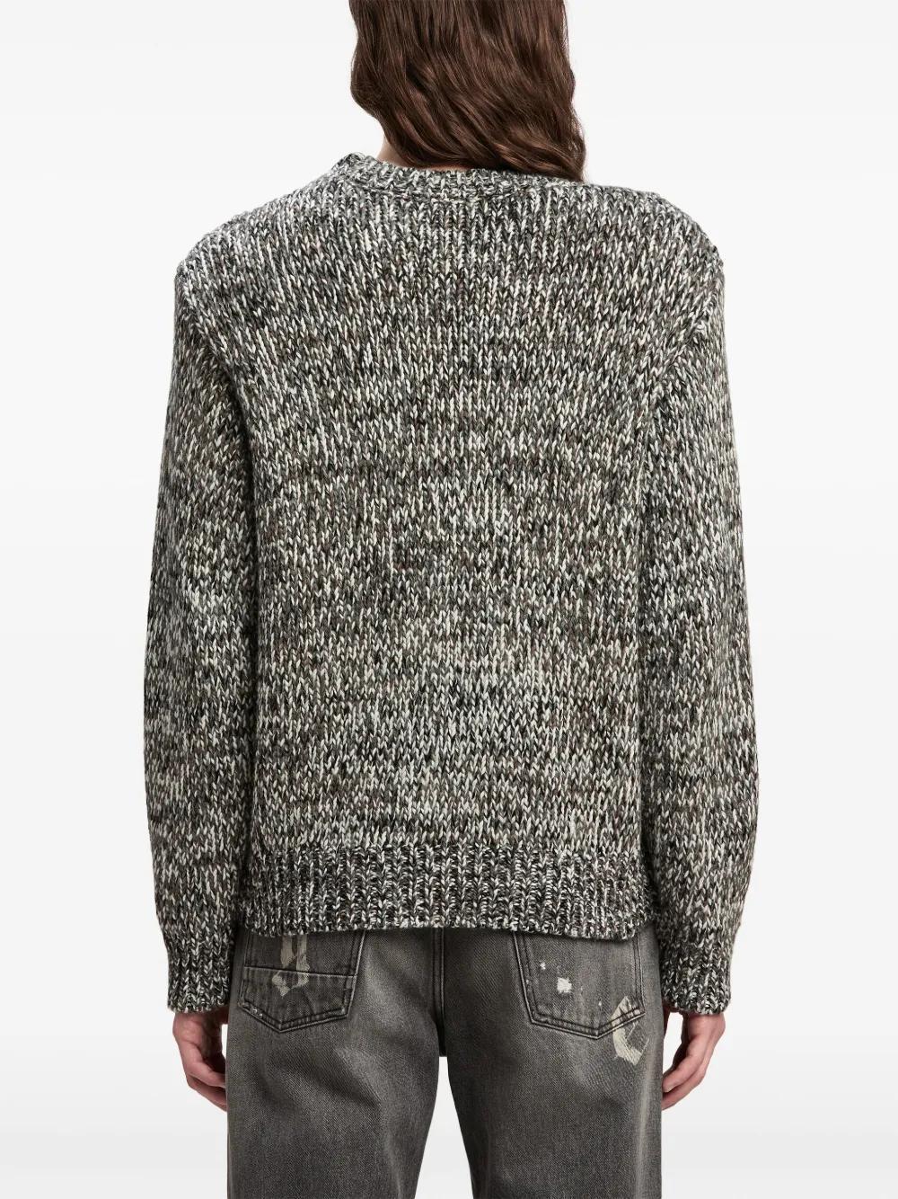 Palm mélange-effect jumper Product Image
