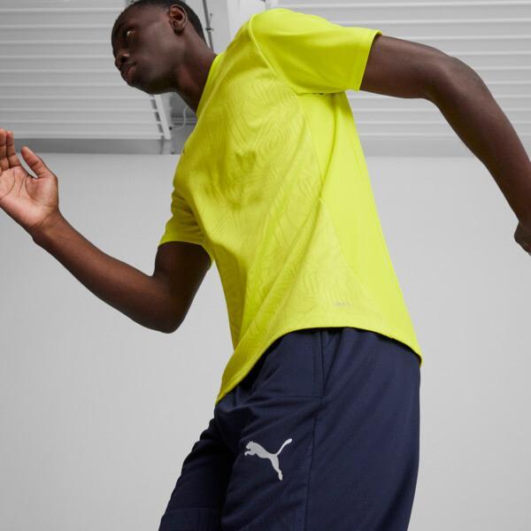 PUMA teamFINAL Men's Soccer Training Jersey in Electric Lime/Silver Product Image