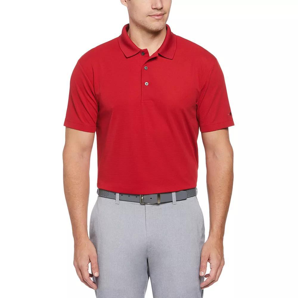 Men's Grand Slam Classic-Fit Solid Golf Polo, Size: Medium, Red Pepper Product Image