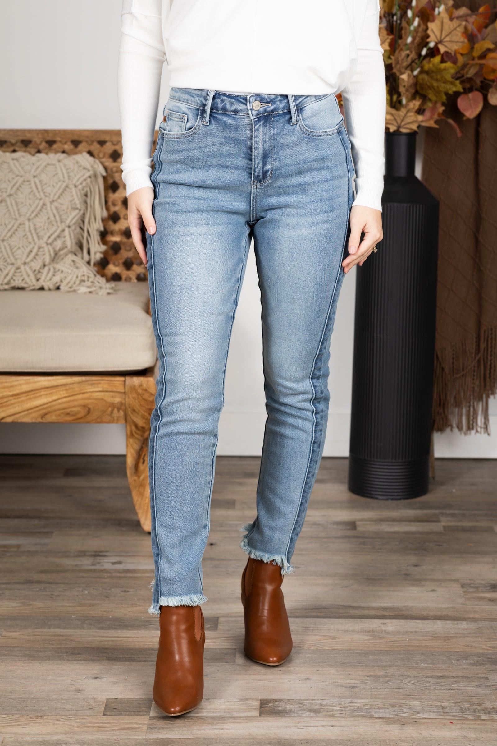 Judy Blue Vintage Wash Side Panel Jean Product Image