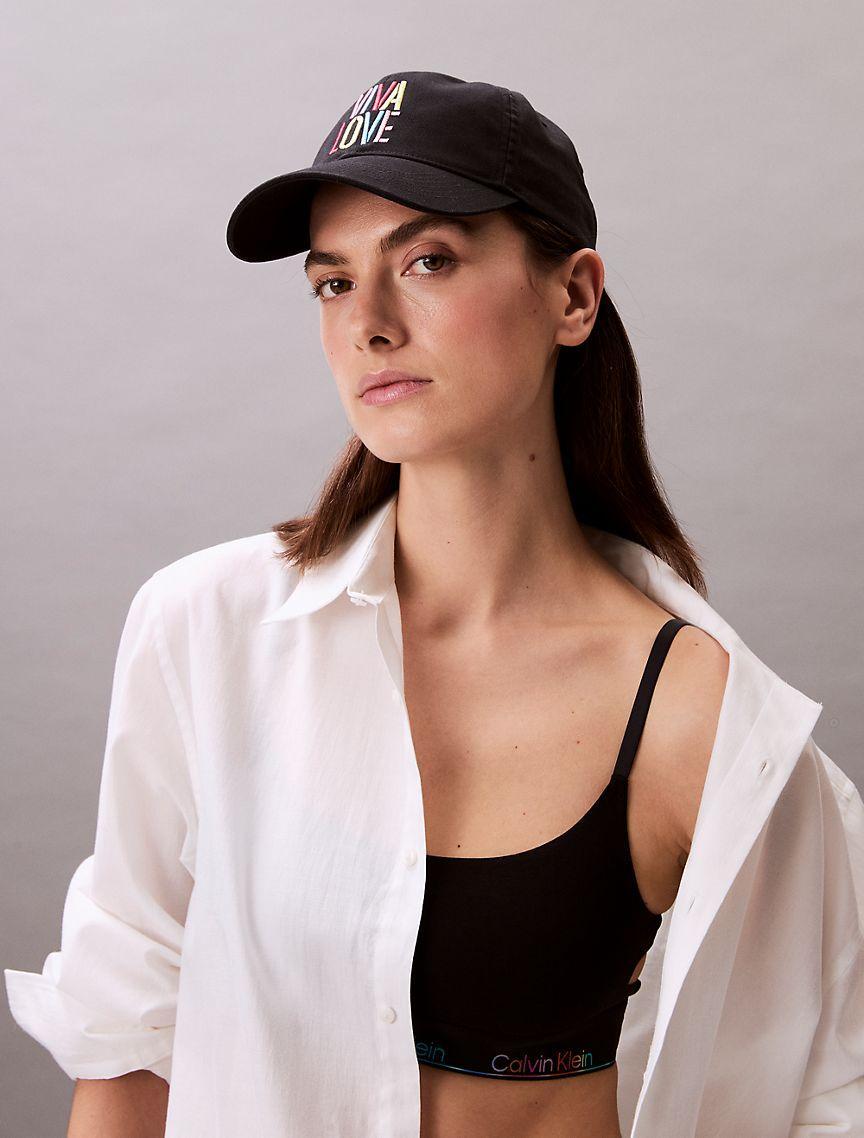 Calvin Klein Mens Marc Hundley Pride Baseball Cap - Blue Product Image