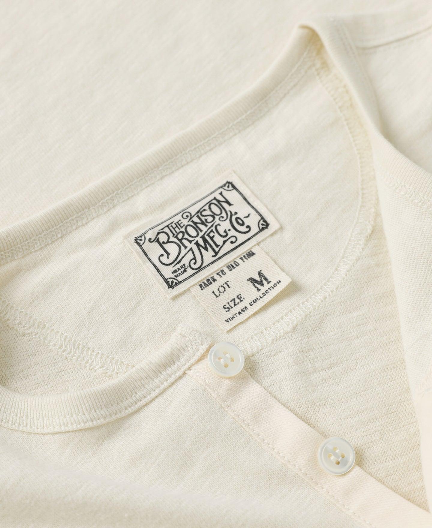 1890s Slub Cotton Henley T-Shirt Product Image