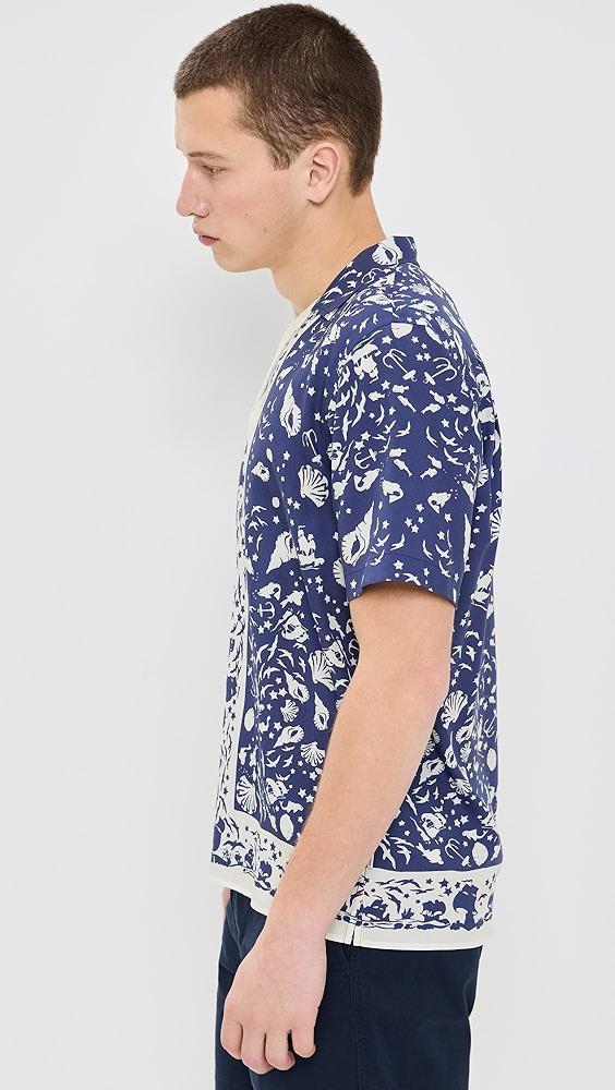Orlebar Brown Maitan Cowry Capri Collar Shirt | Shopbop Product Image
