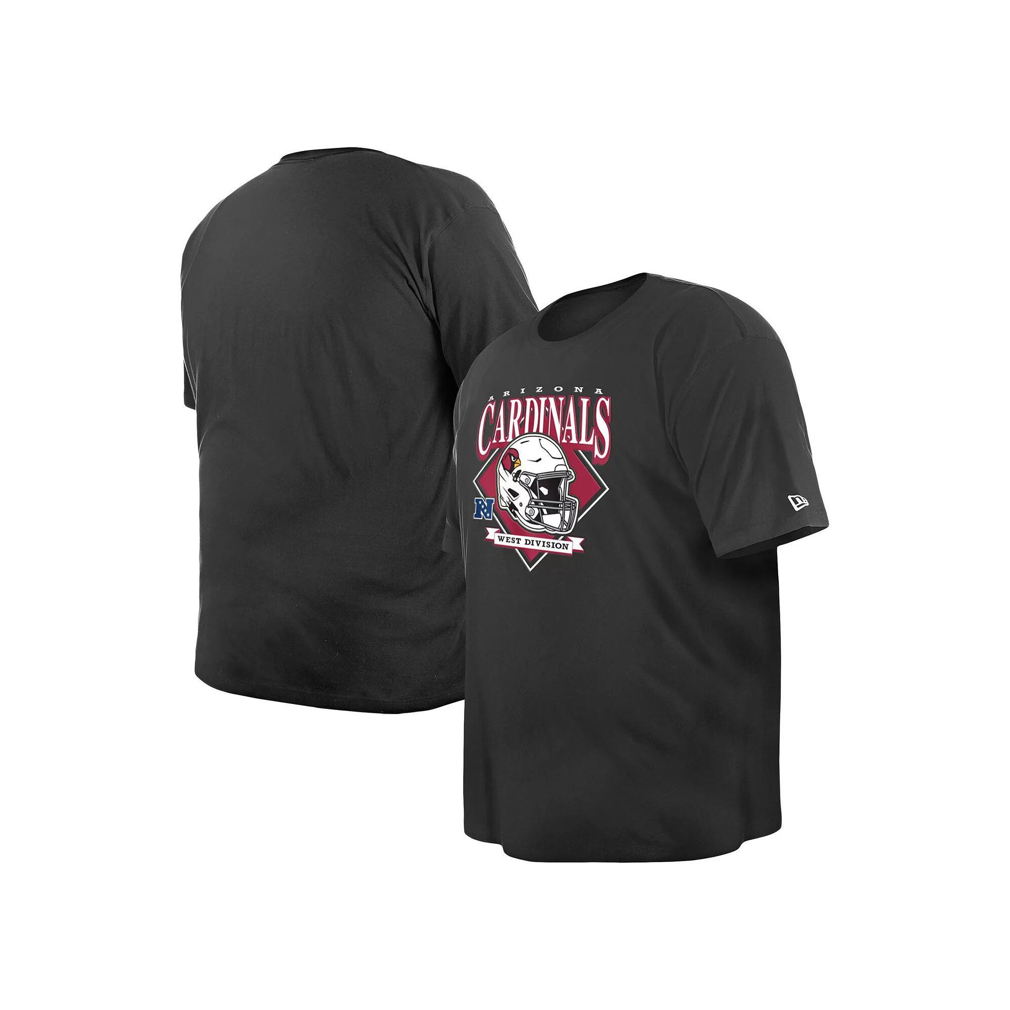Men's New Era  Black Arizona Cardinals Big & Tall Helmet T-Shirt, Size: 3XLT Product Image