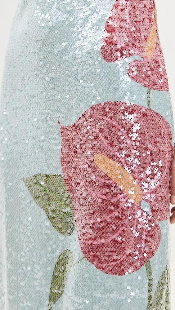 FARM Rio Anthurium Flowers Slip Maxi Dress | Shopbop Product Image