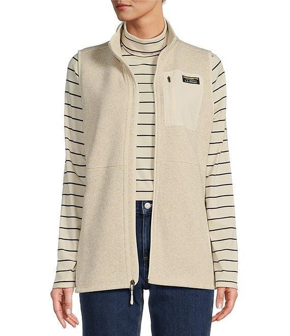 L.L.Bean Anti-Pilling Sweater Fleece Sleeveless Vest Product Image
