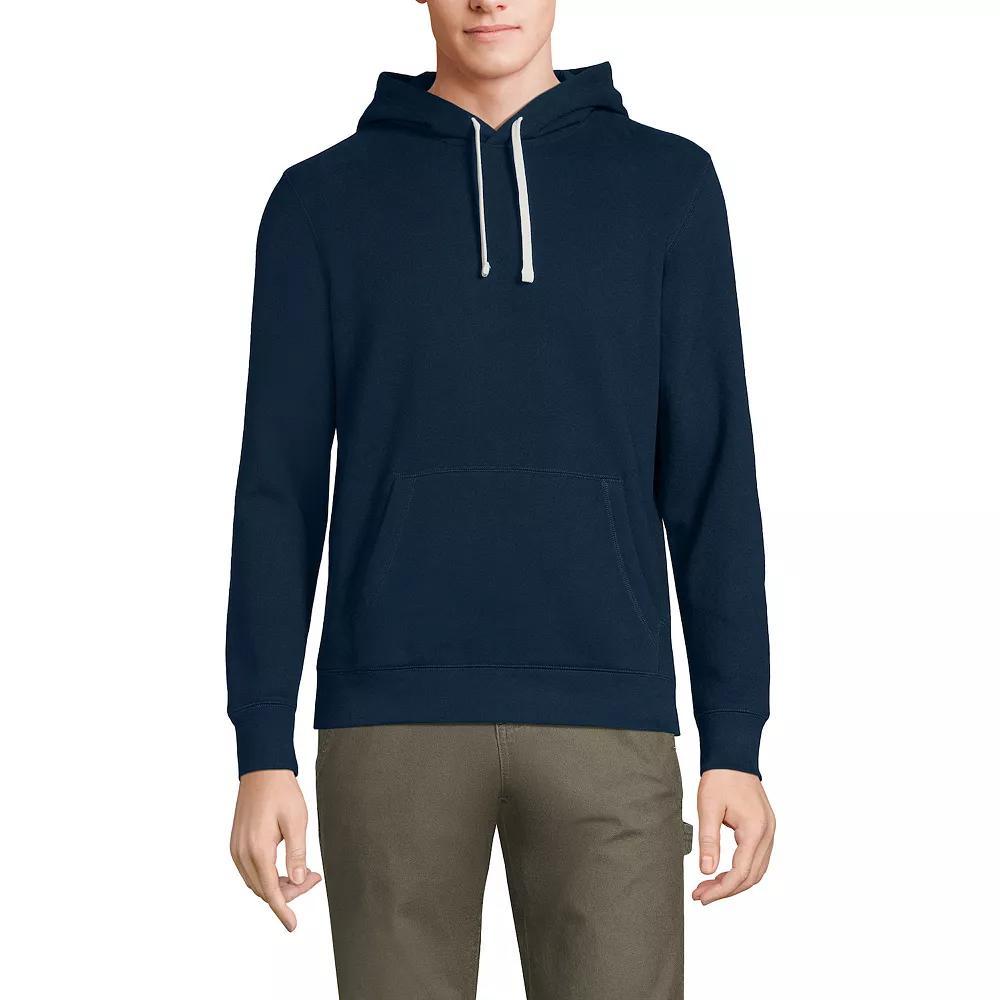 Men's Lands' End Serious Sweaters Pullover Hoodie, Size: XXL, Radiant Blue Product Image