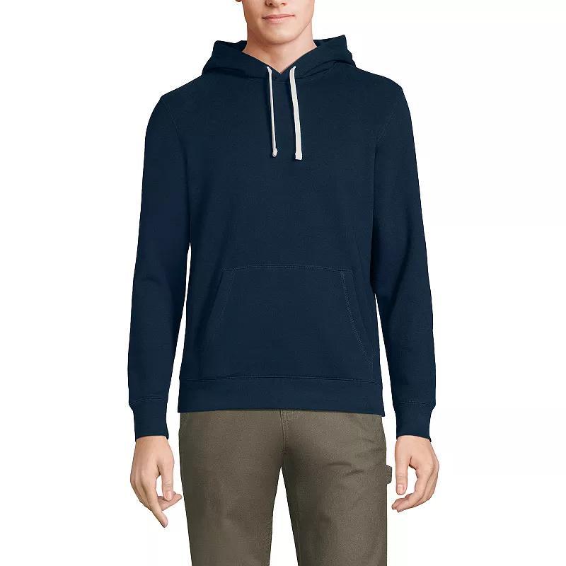 Men's Lands' End Serious Sweaters Pullover Hoodie, Size: XXL, Radiant Blue Product Image