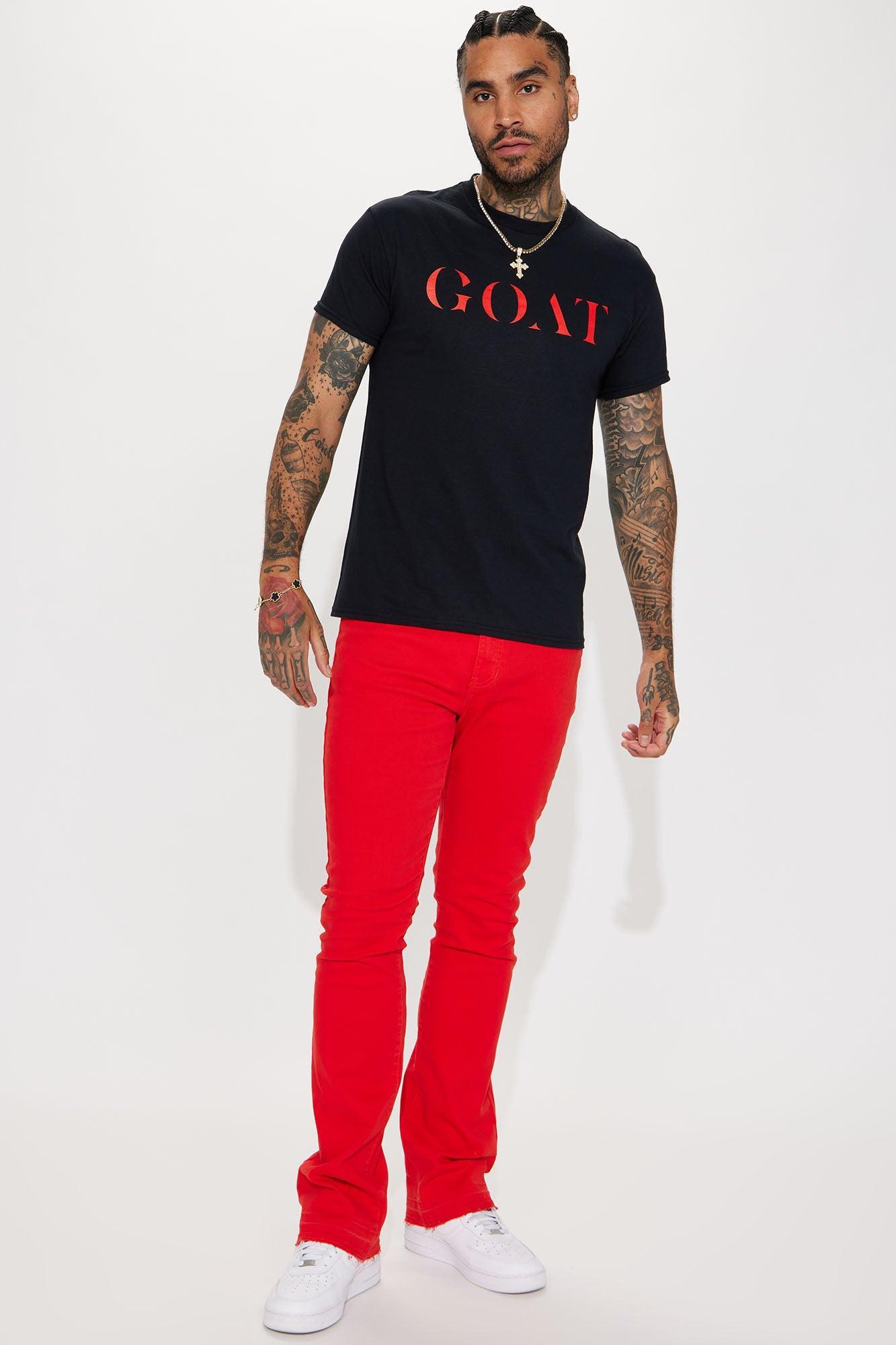 The GOAT Short Sleeve Tee - Black Product Image