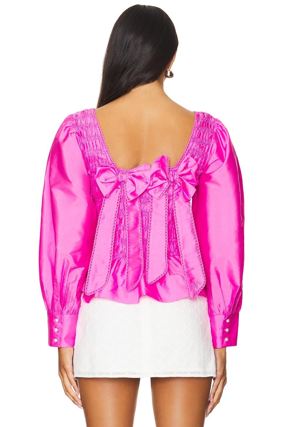Ariana Blouse Damson Madder Product Image