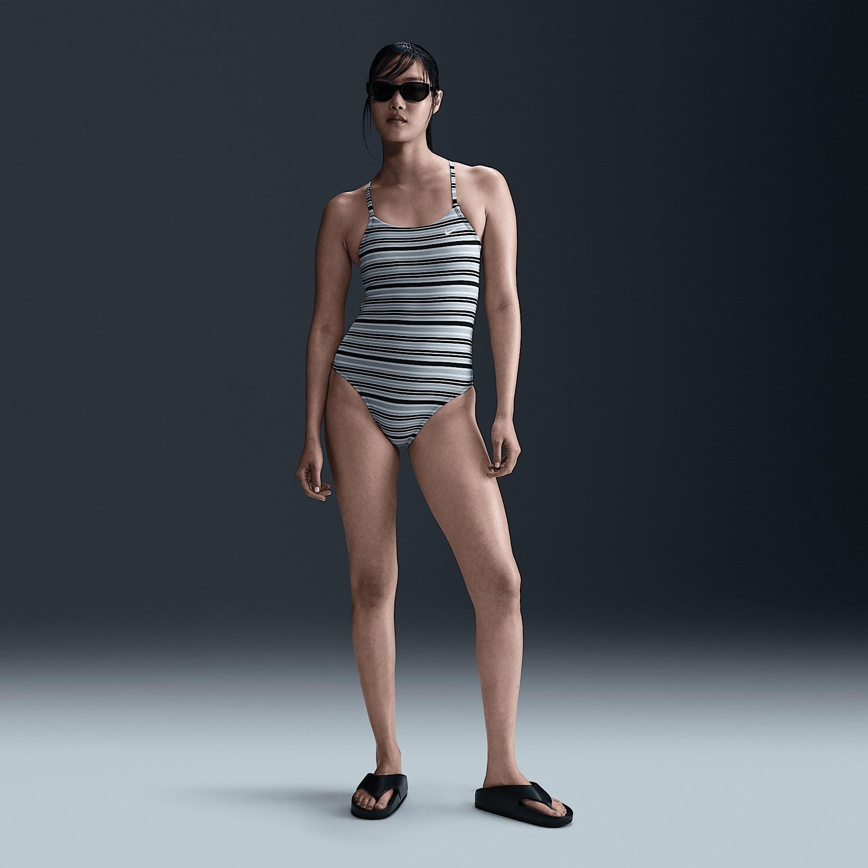 Nike Women's Swim Lace-Up One-Piece Product Image
