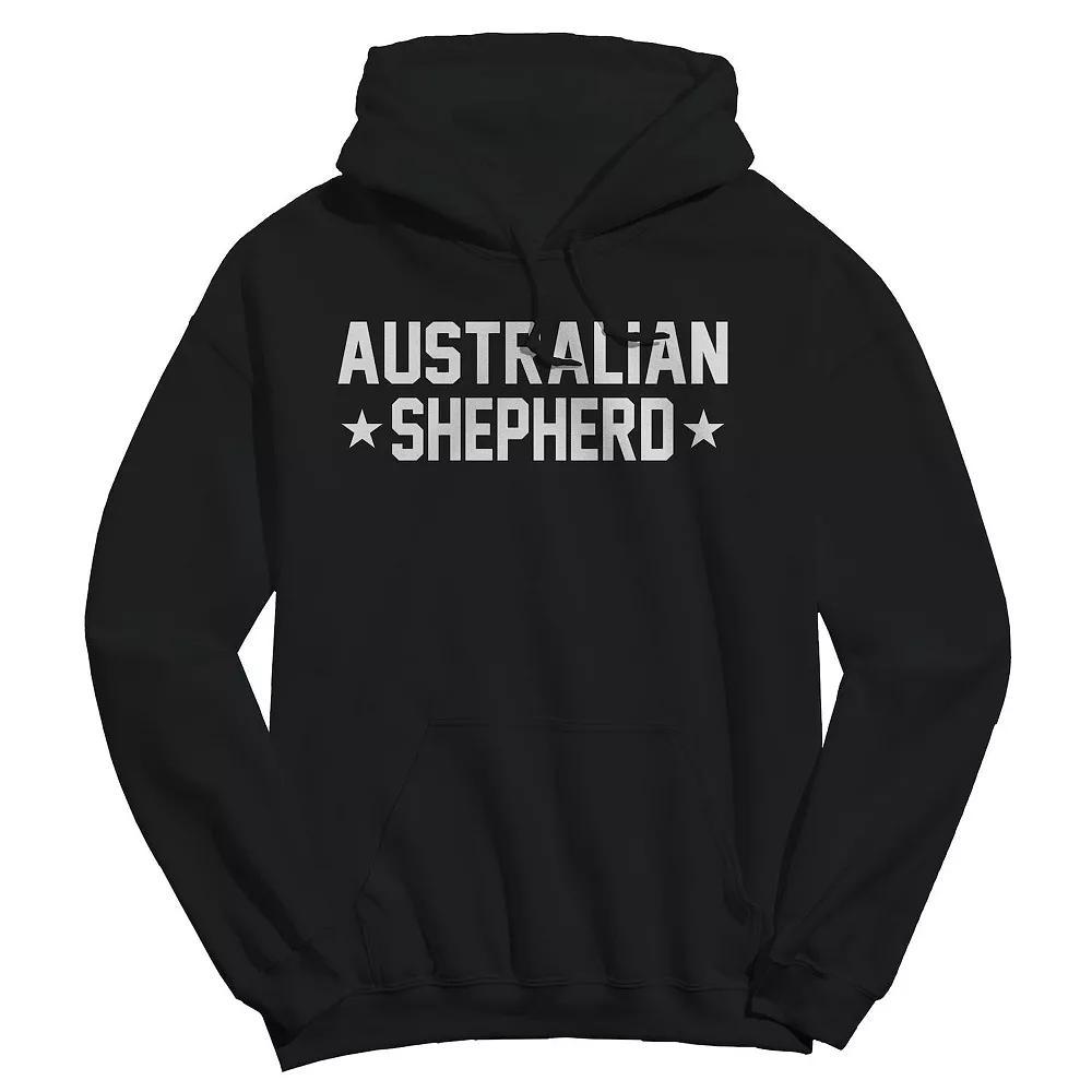Men's COLAB89 Australian Shepard Graphic Hoodie, Size: XXL, Black Product Image