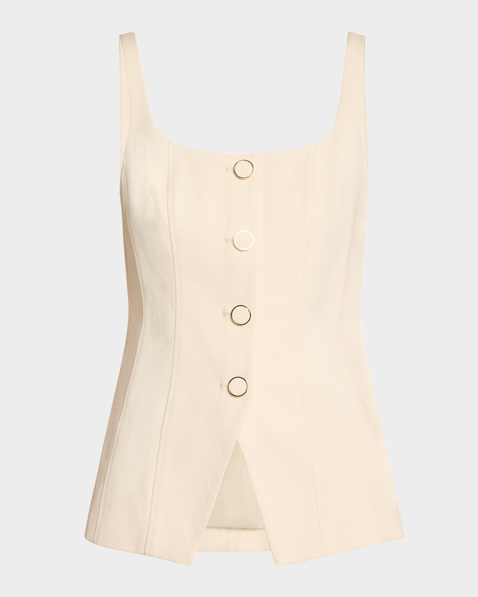 Liana Fitted Sleeveless Top Product Image