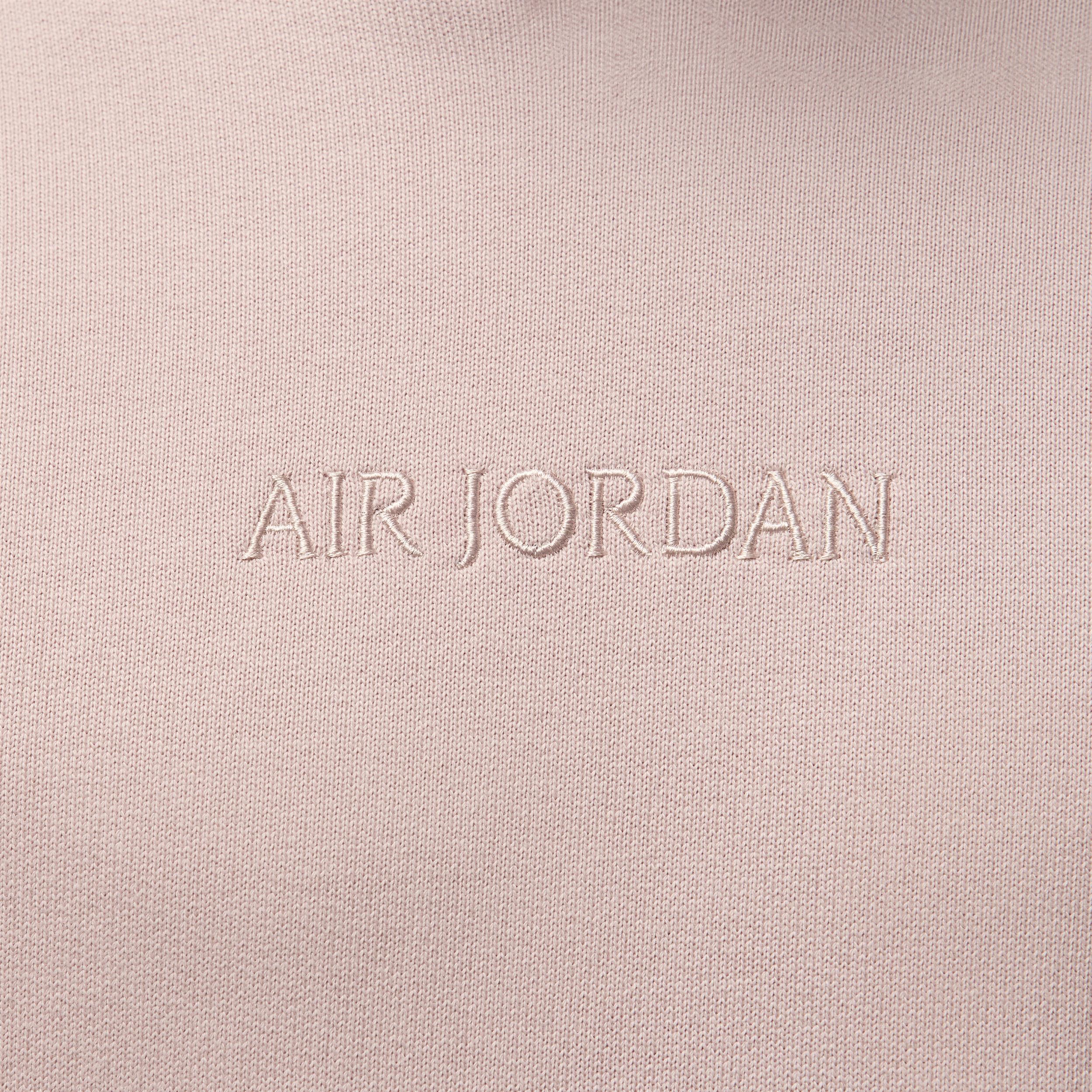 Air Jordan Wordmark Men's Fleece Pullover Hoodie Product Image