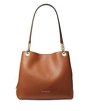 Michael Kors Kensington Large Pebbled Leather Shoulder Tote Bag Product Image