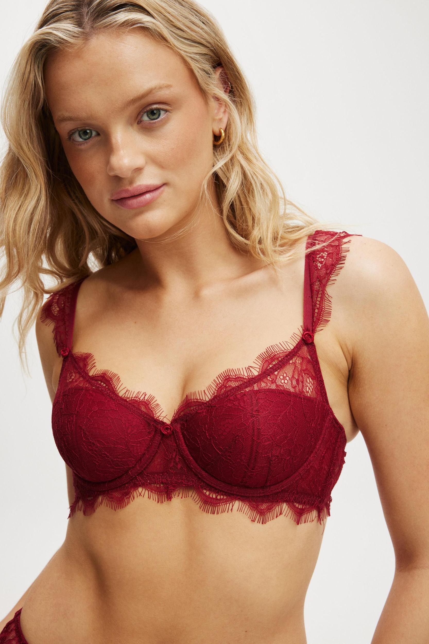 Eyelash Lace Lightly Lined Bra Product Image
