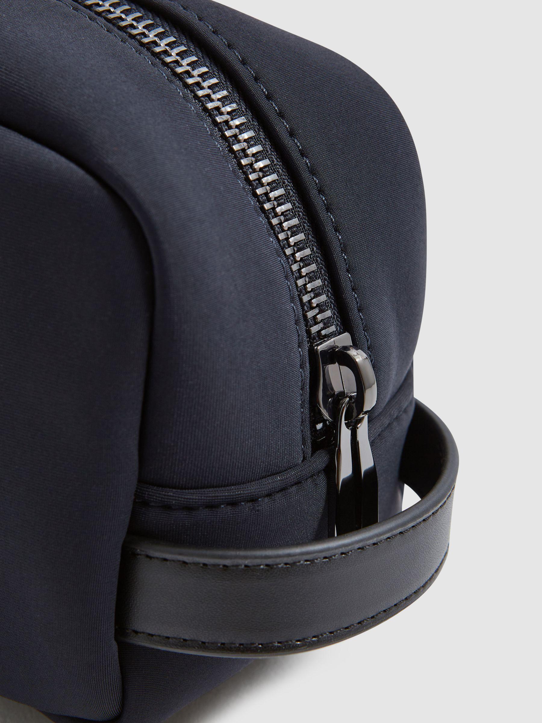 Neoprene Wash Bag in Dark Navy Product Image