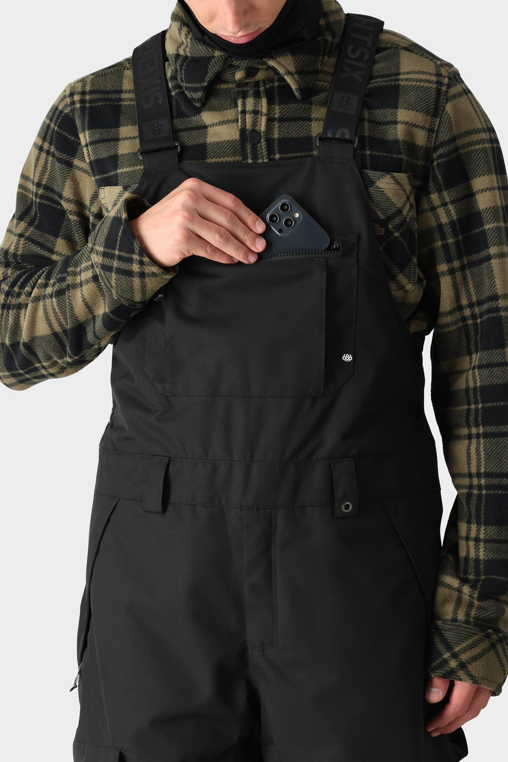 686 Men's Hot Lap Insulated Bib Male Product Image