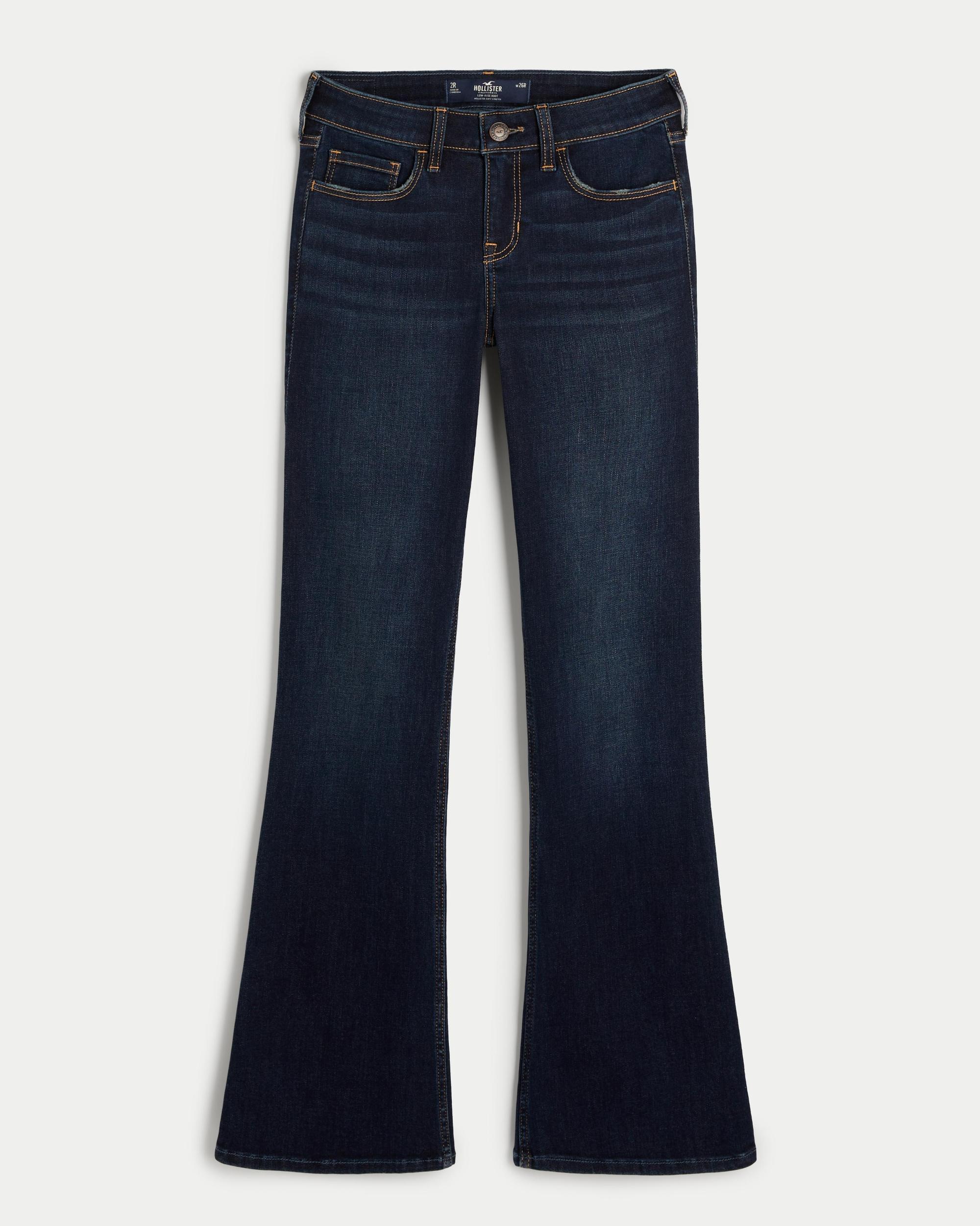Low-Rise Dark Rinse Wash Boot Jeans Product Image