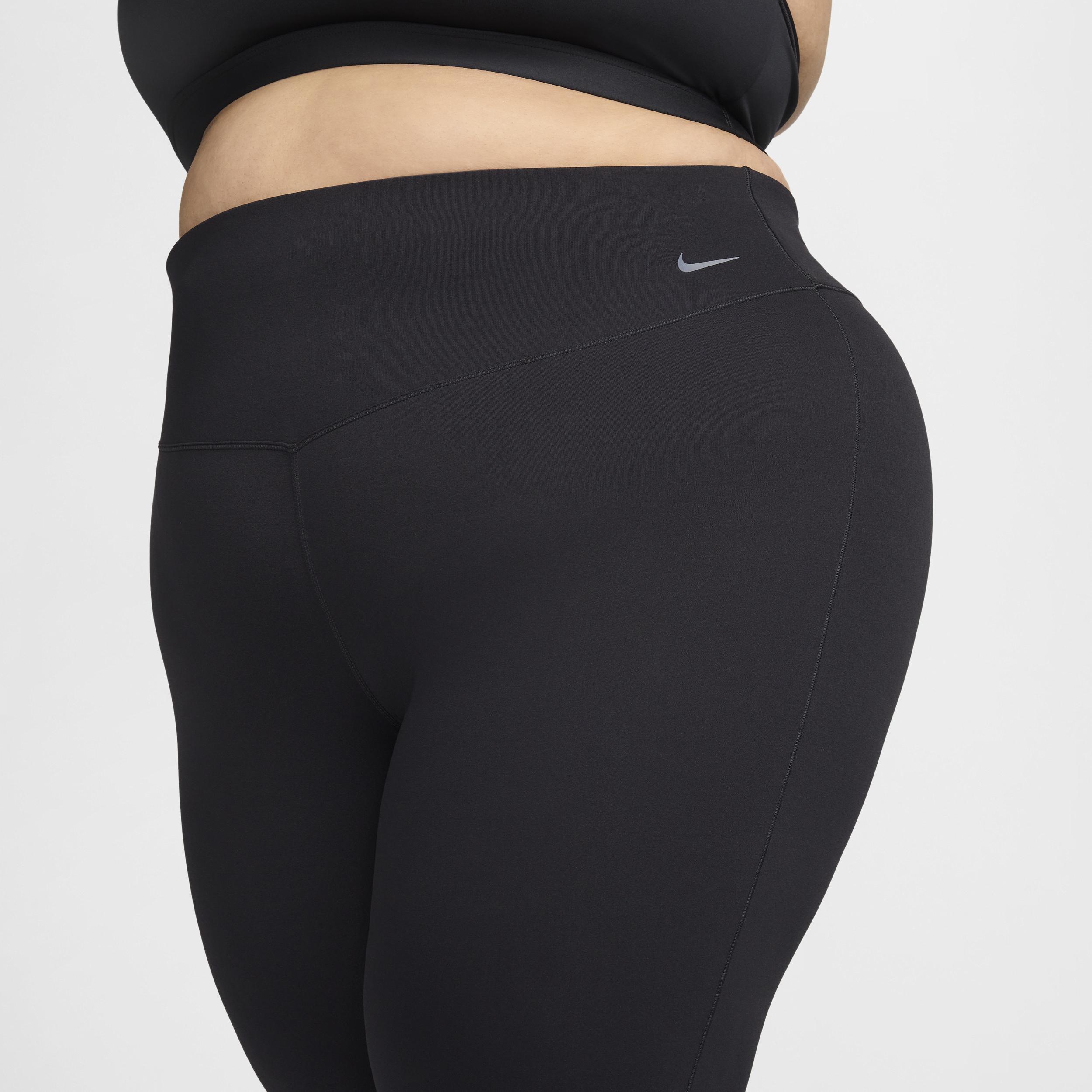 Nike Womens Zenvy High-Waisted Flared Leggings (Plus Size) Product Image