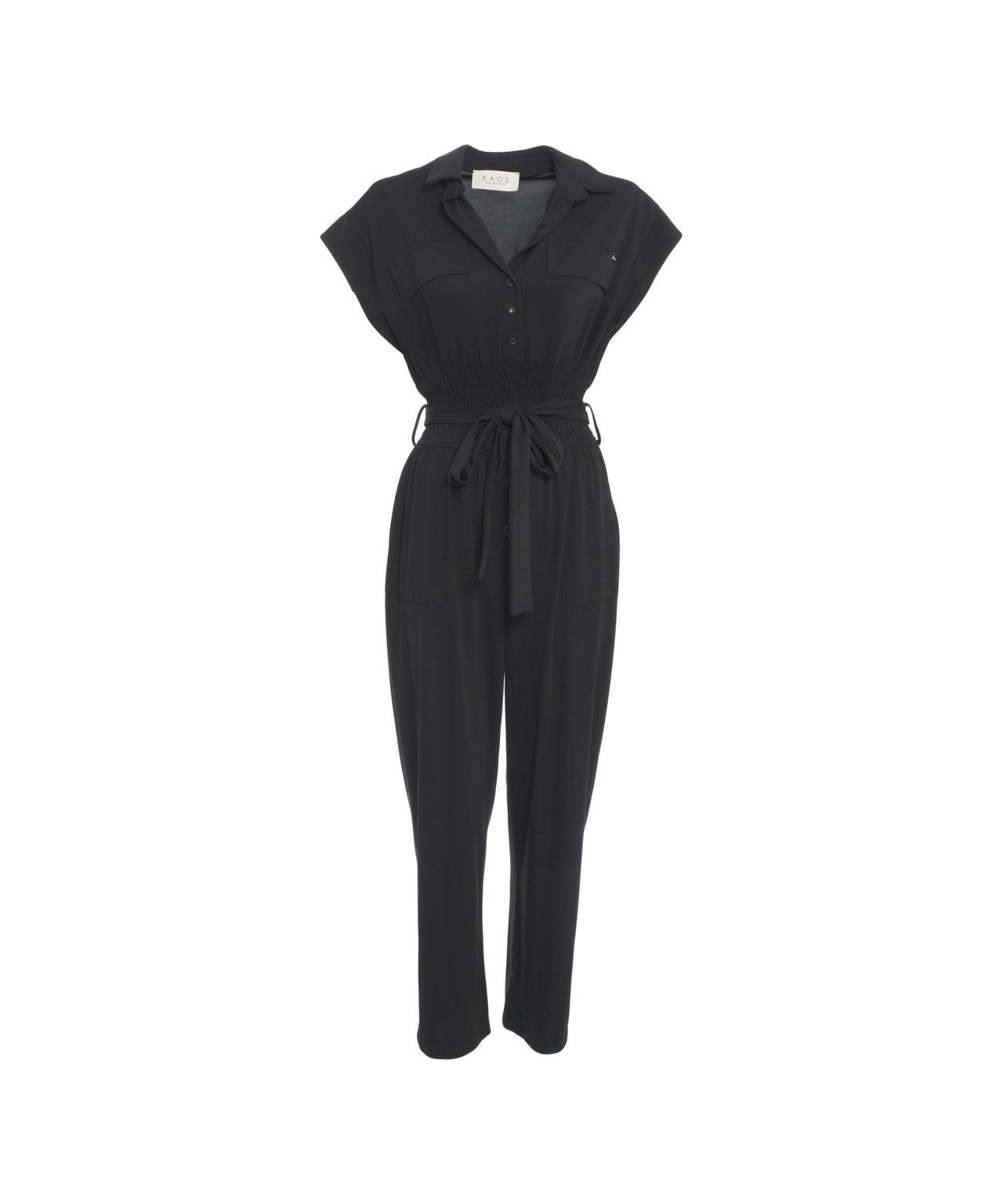Jumpsuit with waist belt Product Image