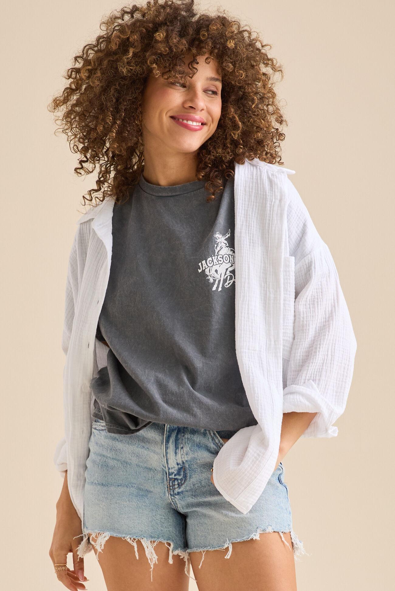 Jackson Hole Rodeo Oversize Tee Product Image