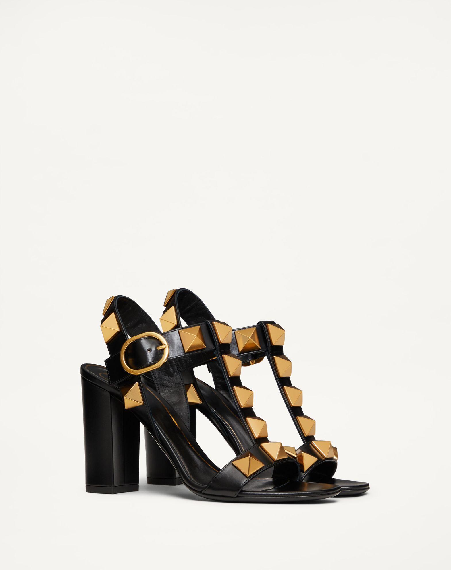 Roman Stud Calfskin Sandal 90 Mm Product Image
