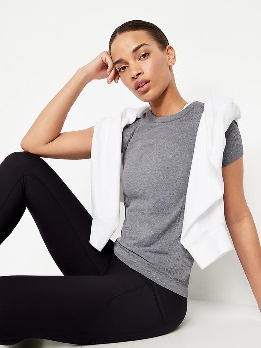 Fitted Seamless T-Shirt Product Image