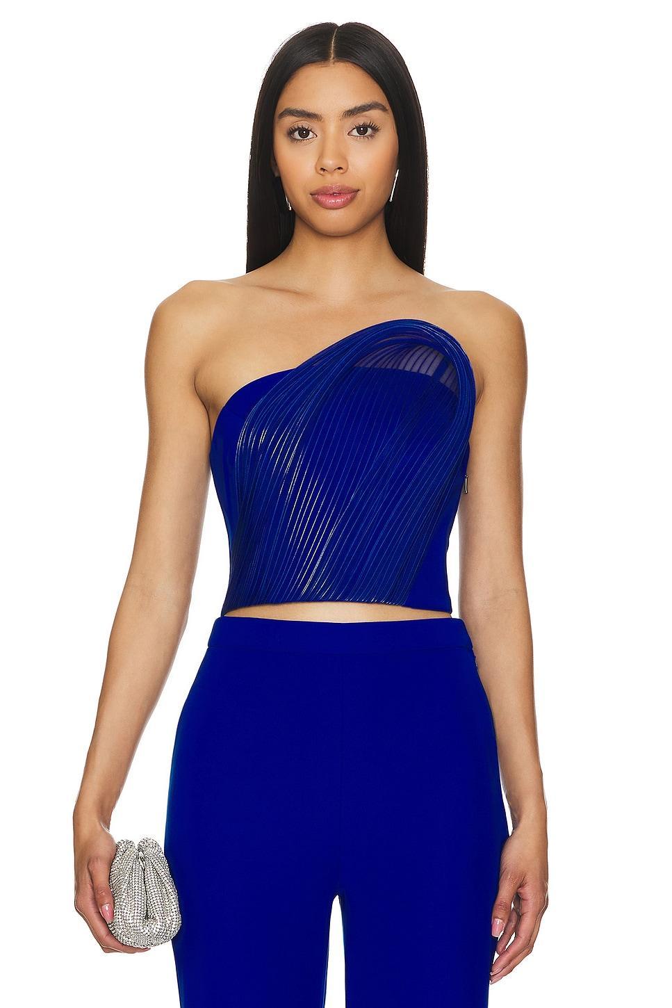 Sculpted Brushstroke Top Gaurav Gupta Product Image