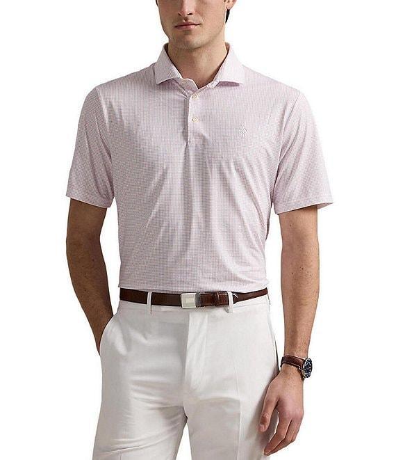 Polo Ralph Lauren RLX Golf Classic Fit Tattersall Performance Stretch Short Sleeve Polo Shirt Product Image