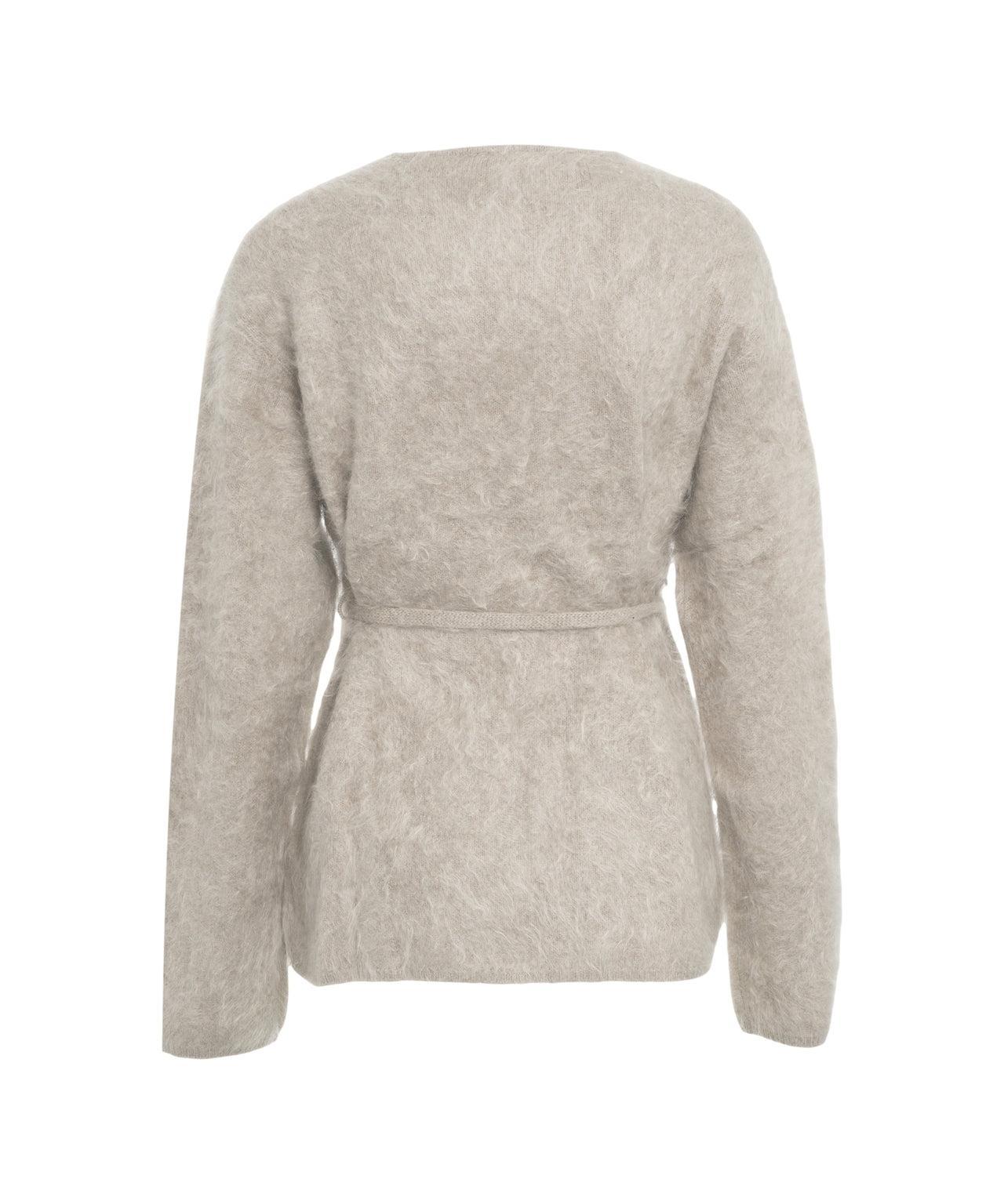 Brushed cashmere cardigan Product Image