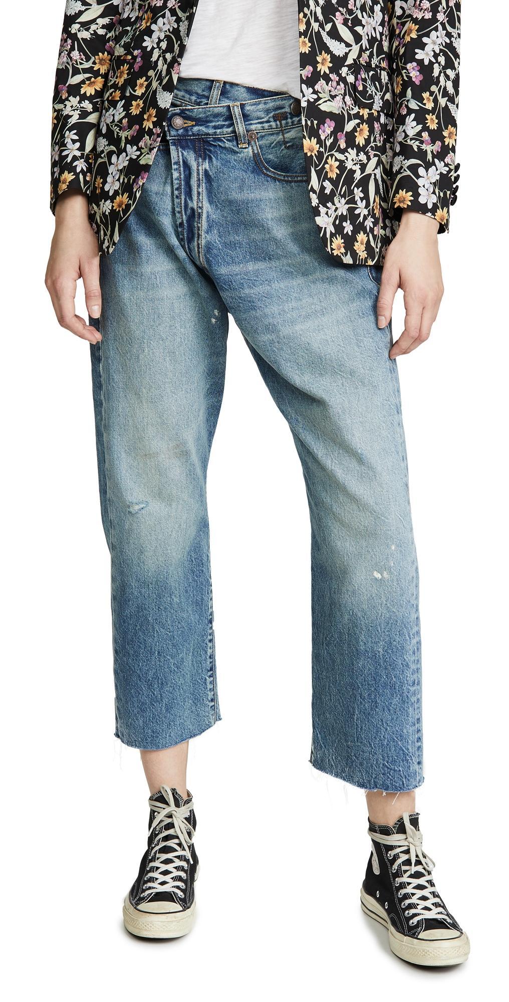 Womens Crossover Jeans Product Image