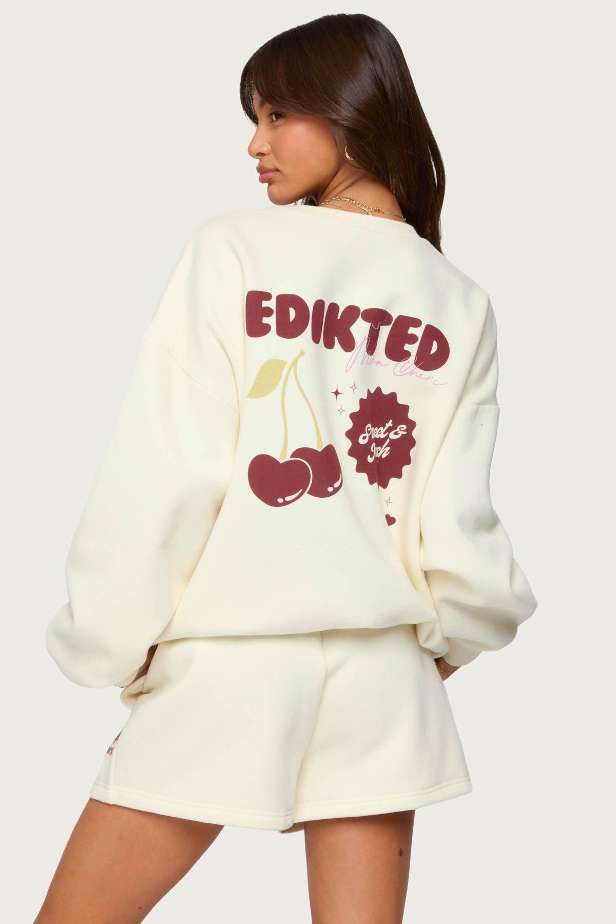 Cherry Babe Sweatshirt Product Image