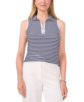 Sam & Jess Womens Sleeveless O-Zip Top Product Image