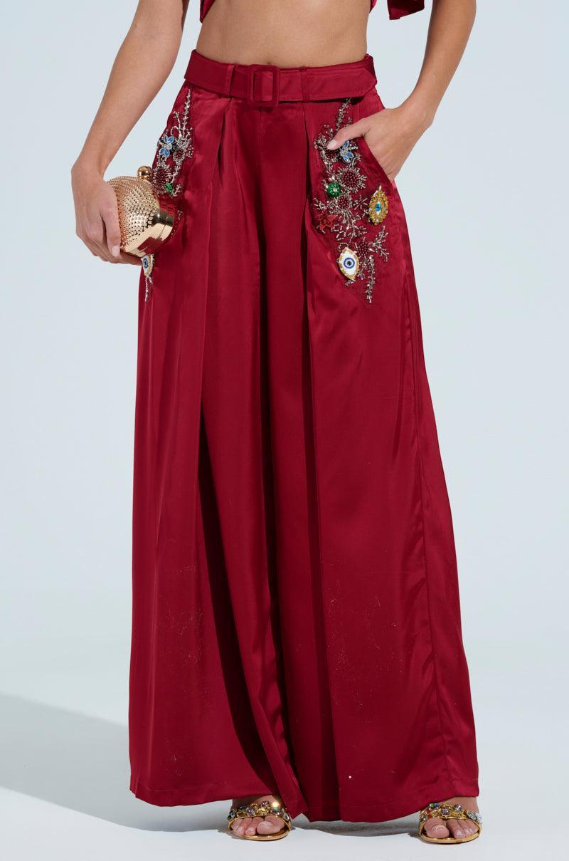 GREATEST ONE YET TROUSER IN RED Product Image