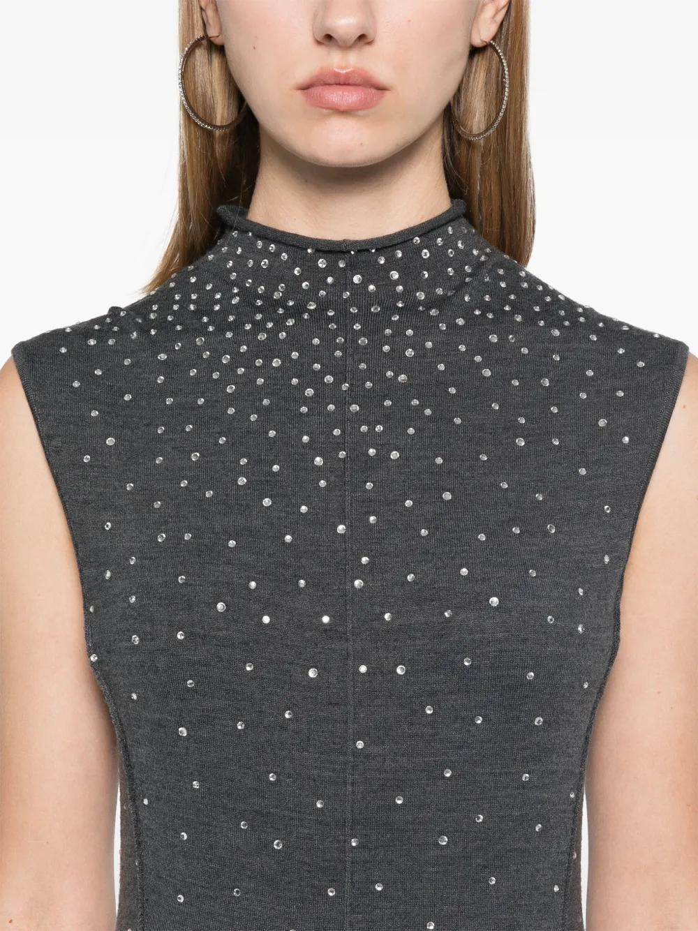 rhinestone-embellished maxi dress Product Image