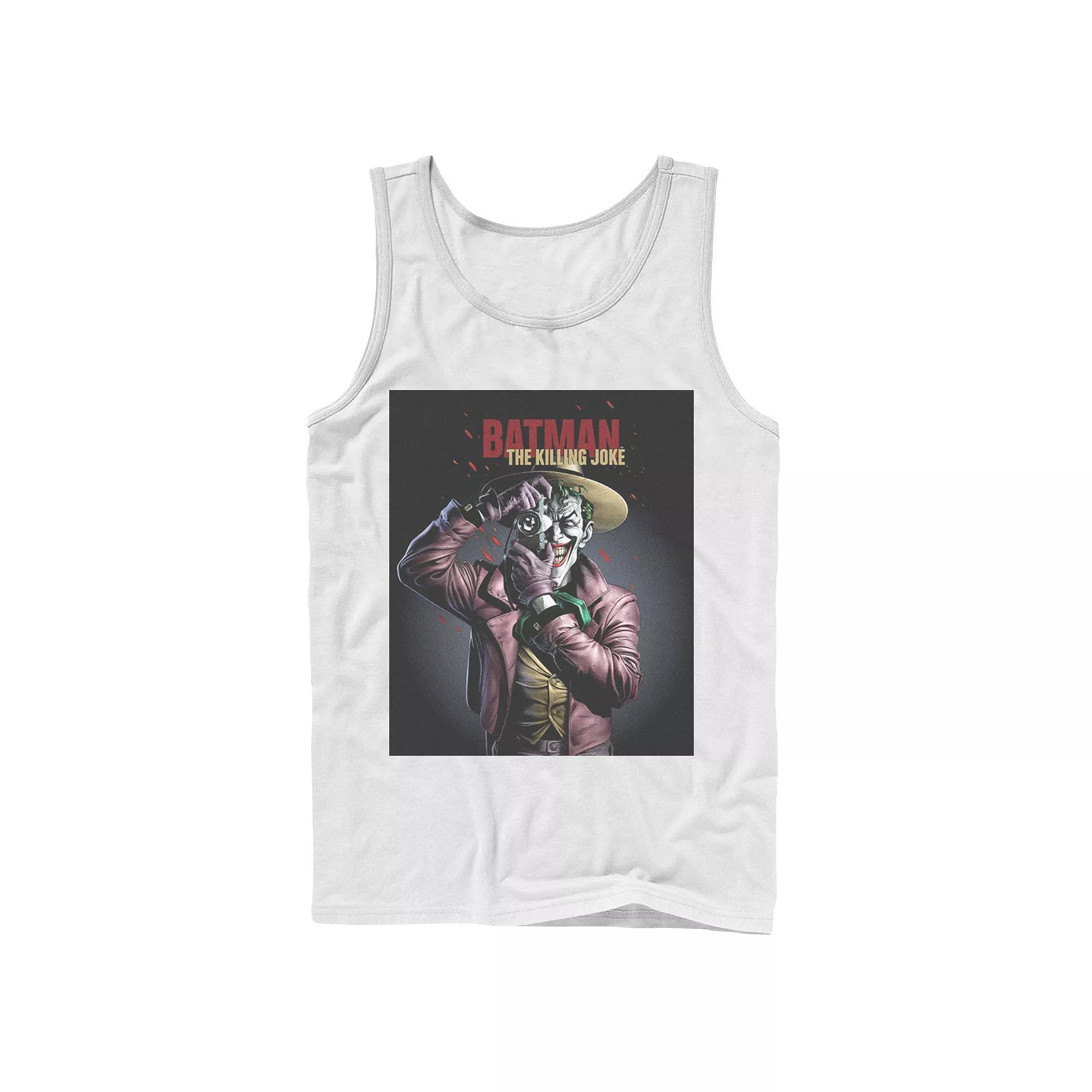 Mens DC Comics Batman The Killing Joke Joker Poster Tank Top Product Image