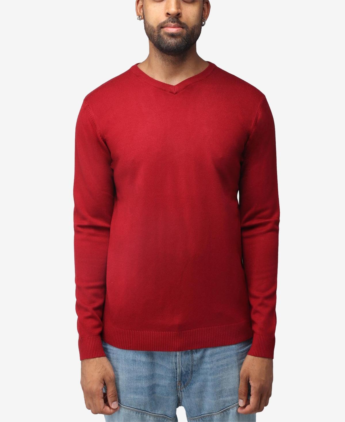 Men's Xray Fitted V-Neck Sweater, Size: XXL, Oatmeal Product Image
