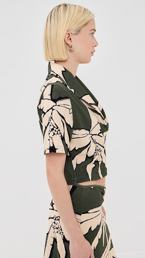 Johanna Ortiz Palms Misty Hem Tee | Shopbop Product Image
